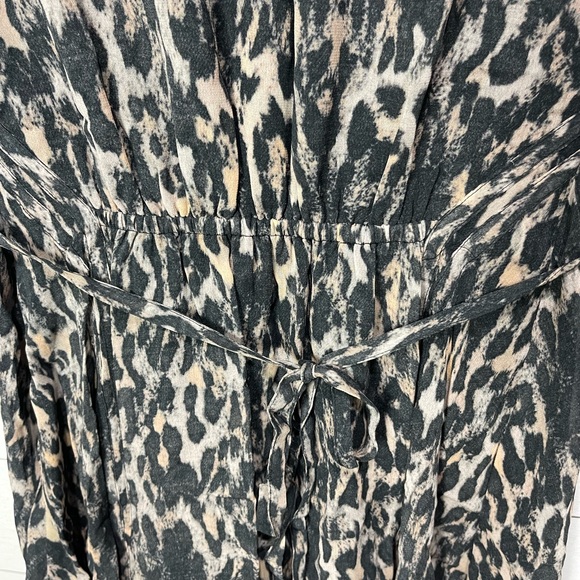 Allsaints Claria Animal Print Dress Size Small - Picture 14 of 16